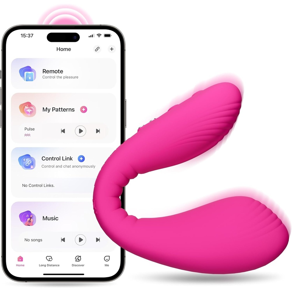 image:imageLOVENSE Dolce Remote Control VibratorAdult Sex Toys amp GamesWomens Sex ToysClitoris amp Gspot Vibrating Sex Toy for Double Stimulation with 10 Vibration Patterns