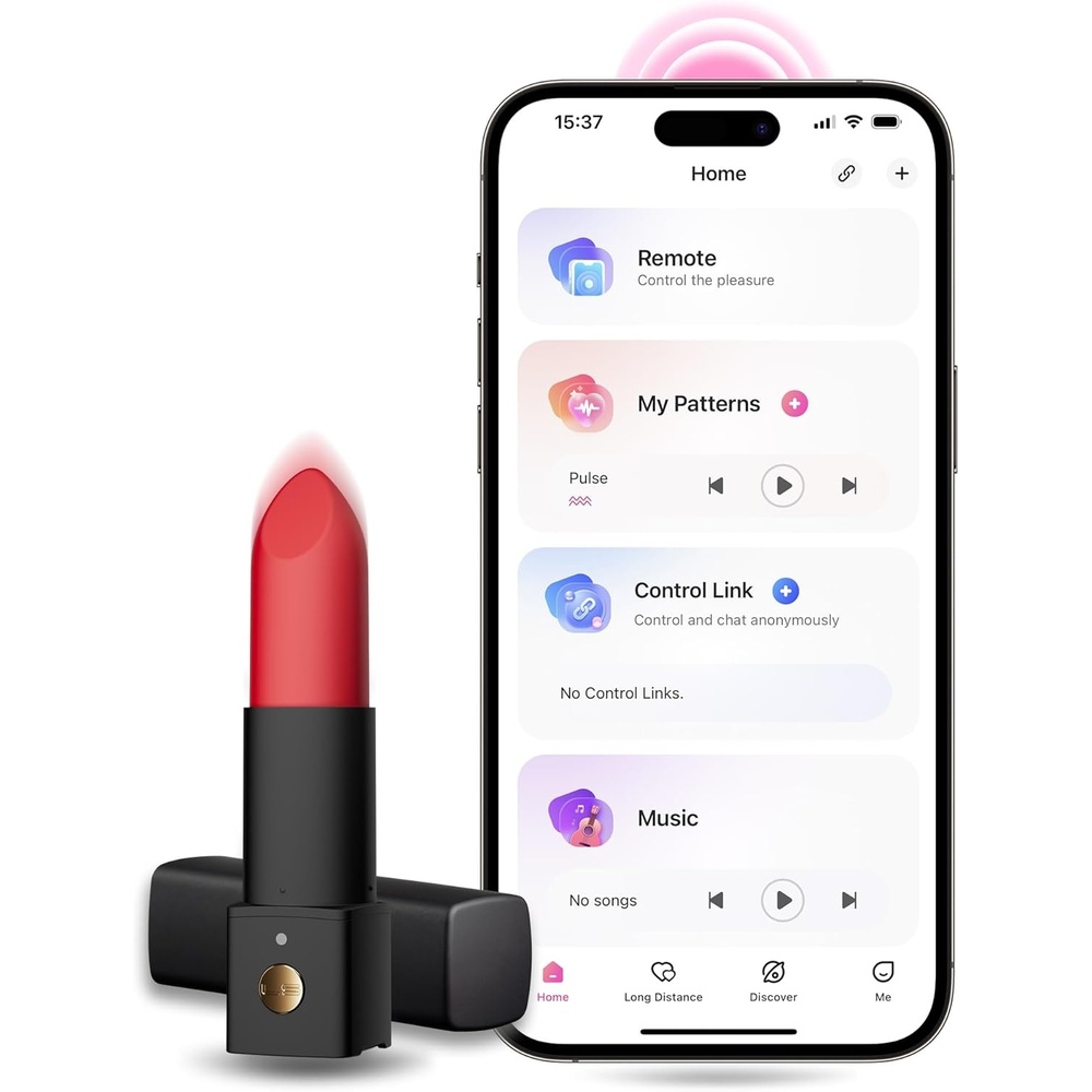 image:imageLOVENSE Exomoon Mini Bullet Vibrator Bluetooth Secret Lipstick Vibrator Waterproof Nipple Clitoris amp G Spot Massager for Women Small Portable Vibrating amp Massaging Adult Sex Toys for Couples