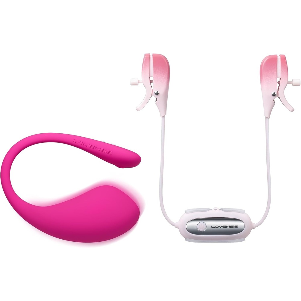 image:imageLOVENSE Lush 3 Bullet VibratorLOVENSE Gemini Vibrating Nipple Clamps Sex Toys Long Distance Vibrator for Women Men Couples Play