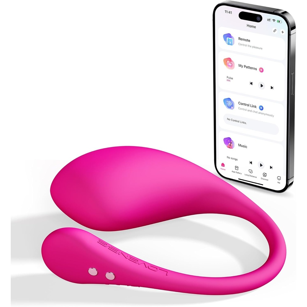 image:imageLOVENSE Lush 3 Remote Bullet Vibrator Womens Sex Toys Wearable G Spot Vibrator with Remote Adult Sex Toys for Female Couples Bluetooth Long Distance Vibrating Dildo with Unlimited Vibration Modes