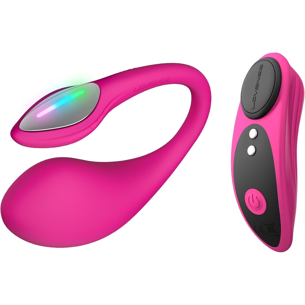 image:imageLOVENSE Lush 4 Remote Control Wearable Gspot Egg Vibrator for WomenLOVENSE Ferri Wearable Magnetic Panty Vibrator with Remote Control Long Distance Play for Women Pleasure