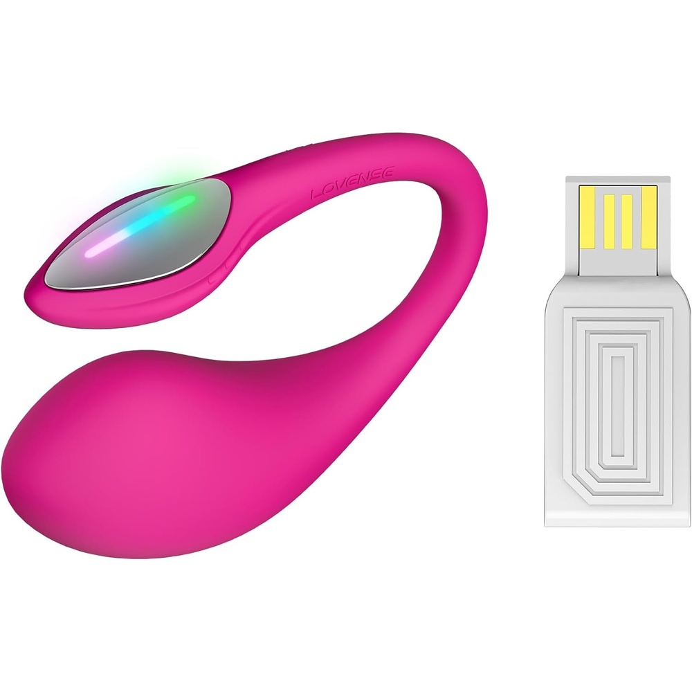 image:imageLOVENSE Lush 4 Wearable Gspot Egg Vibrator for Women  LOVENSE Dongle USB Adapter