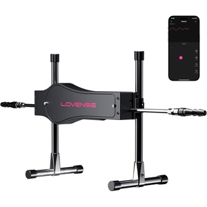 LOVENSE Automatic Sex Machine Sex Toys, Dual-Penetration Vaginal/Anal Massager, Electric Thrusting Dildo Machine Device with Adjustable Speed for Single, Couples