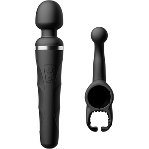 LOVENSE Domi 2 Vibrator Wand Massager Anal Sex Toy for Male + Domi 2 Wand Vibrator Attachment for Men Gift Kit for Men Couples Pleasure