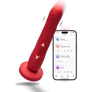 LOVENSE Gravity G Spot Thrusting Vibrator, App Remote Control G-Spot Vibrator for Women Rechargeable G Spot Dildo Thrusting & Vibrating Modes, Bluetooth Adult Sex Toys for Couples Play