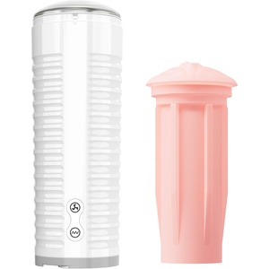 LOVENSE Max 2 Automatic Male Masturbator Sex Toy for Men with 360 Degree Contraction+ LOVENSE Pocket Sleeves Electric Masturbator Cup Stroker Accessories, 3D Natural Color