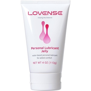 LOVENSE Personal Lubricant Jelly, Privacy Water-Based Lube Long Lasting Lubrication for Men, Women and Couples 4 Oz (Pack of 1)(4 Ounce (Pack of 1))