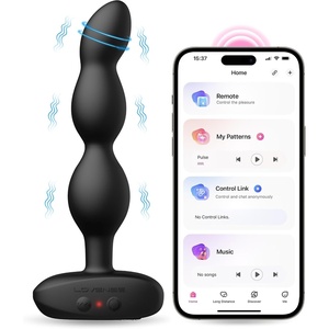 LOVENSE Ridge Vibrator Anal Beads Dildo, 360° Rotating Vibrating Butt Plug Anal Sexy Toys for Men Women, Adult Toy Prostate Massager, Remote Control Anal Vibrator for Beginner & Advanced Player
