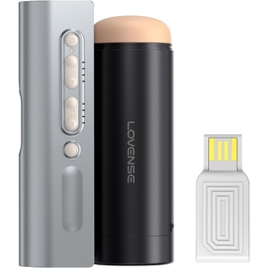 LOVENSE Solace Pro Automatic Male Masturbator Thrusting Male Stroker + LOVENSE Dongle USB Adapter